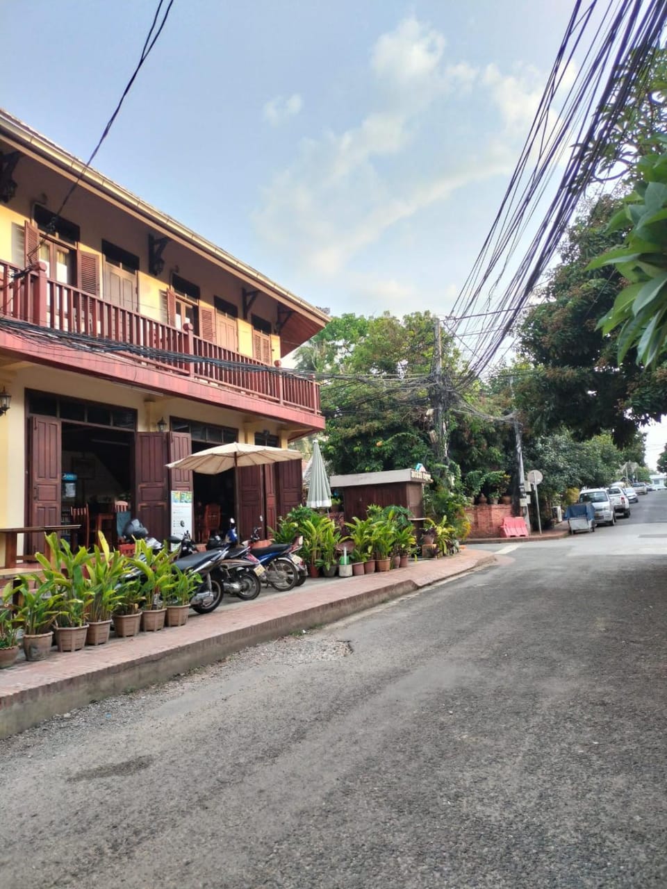 Quiet street view
