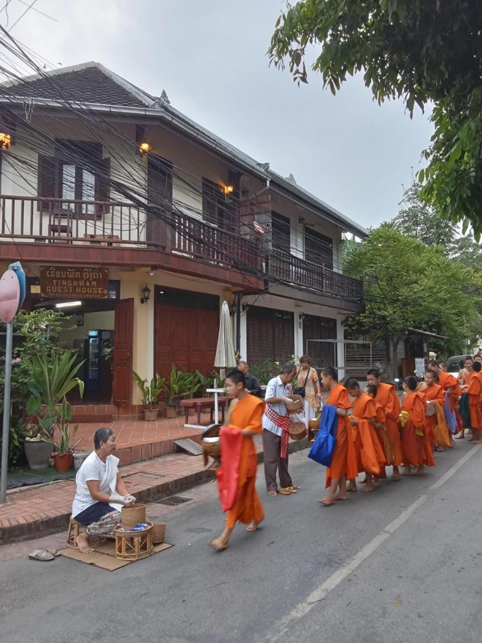 Quiet street view