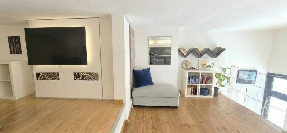 Library, TV and multimedia, Living room, Seating area