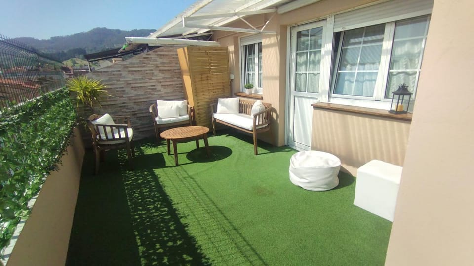 Natural landscape, Balcony/Terrace, Mountain view