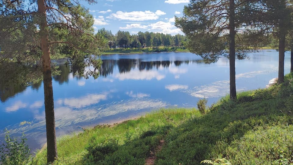 Day, Natural landscape, Lake view