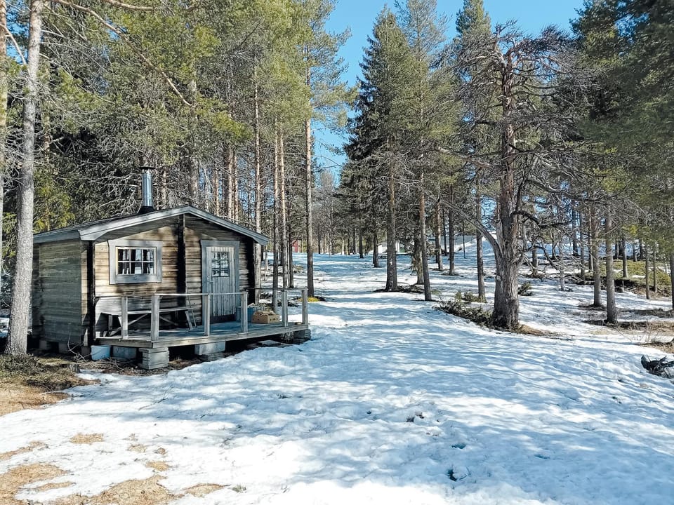Property building, Spring, Day, Natural landscape, Sauna