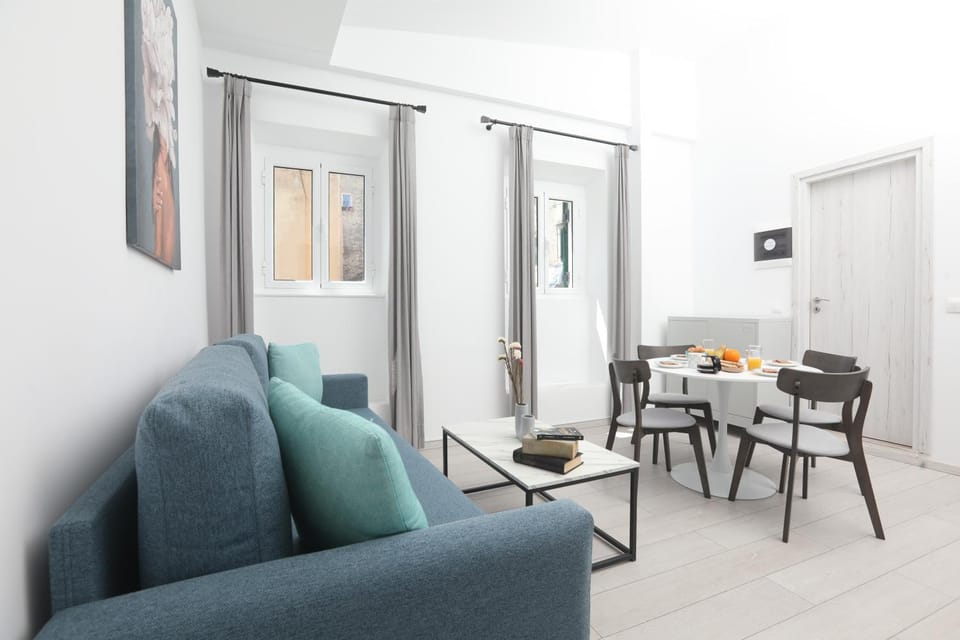 Living room, Seating area, Dining area