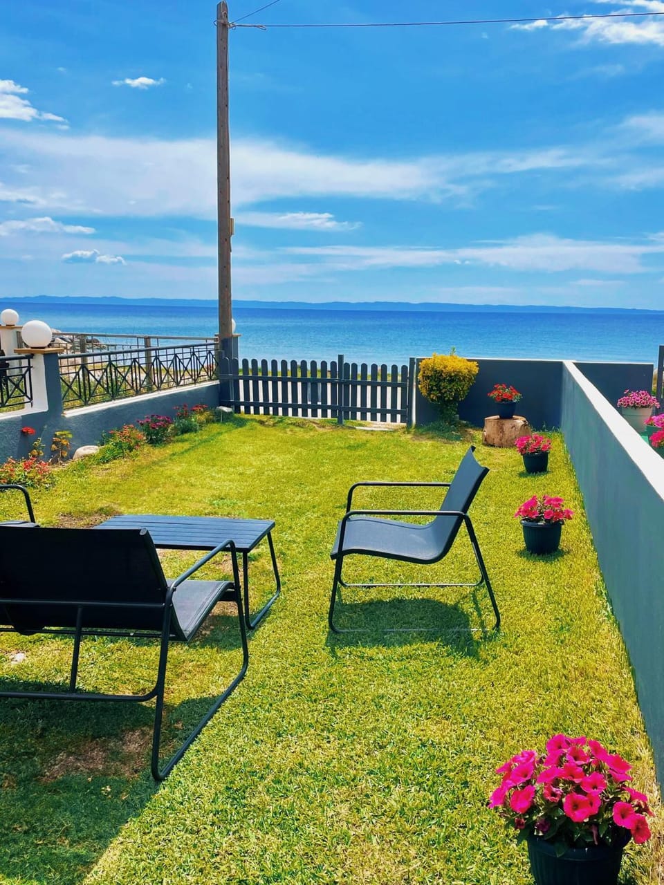 Day, Garden, Sea view