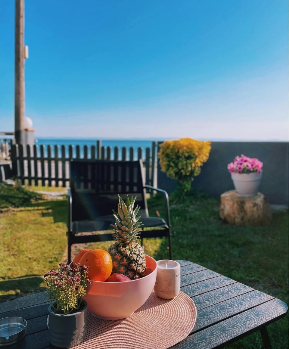 Patio, Garden, View (from property/room), Garden view, Sea view