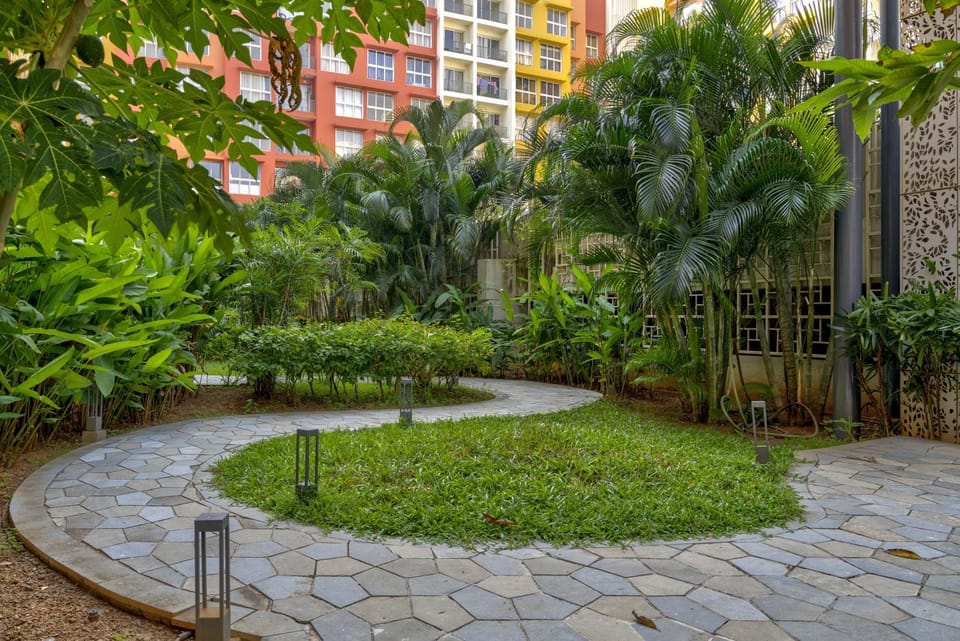 Day, Garden, Garden view