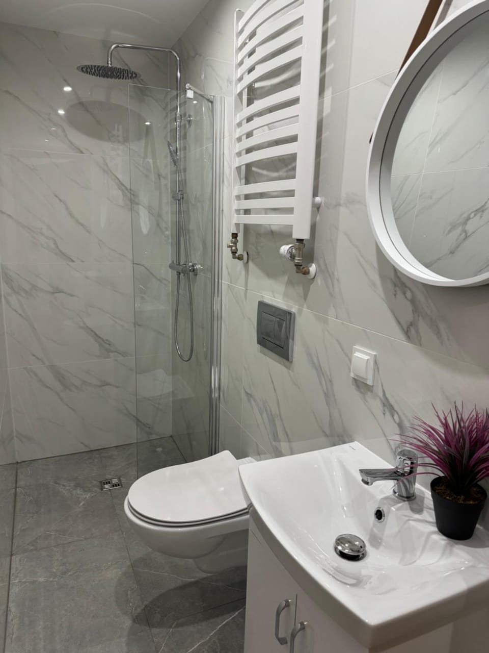 Shower, Toilet, Bathroom, towels