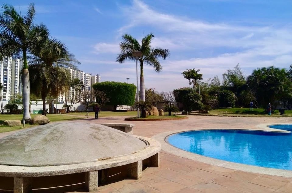 Cozycasa By Nattis group 4 BR - Jacuzzi & private garden Apartment in Hyderabad