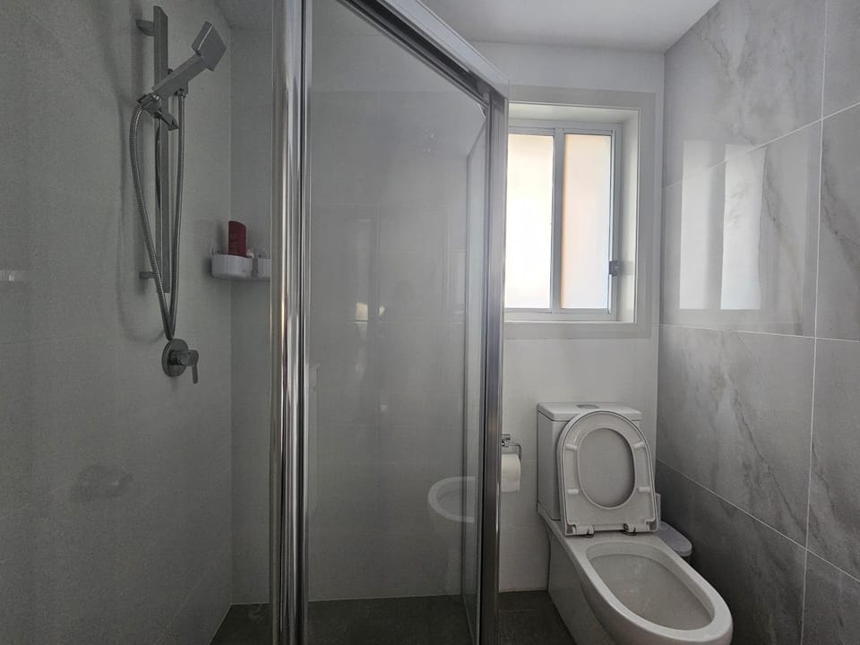 Shower, Toilet, Bathroom, hair dryier