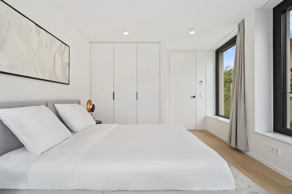 Bed, Photo of the whole room, Bedroom, wardrobe