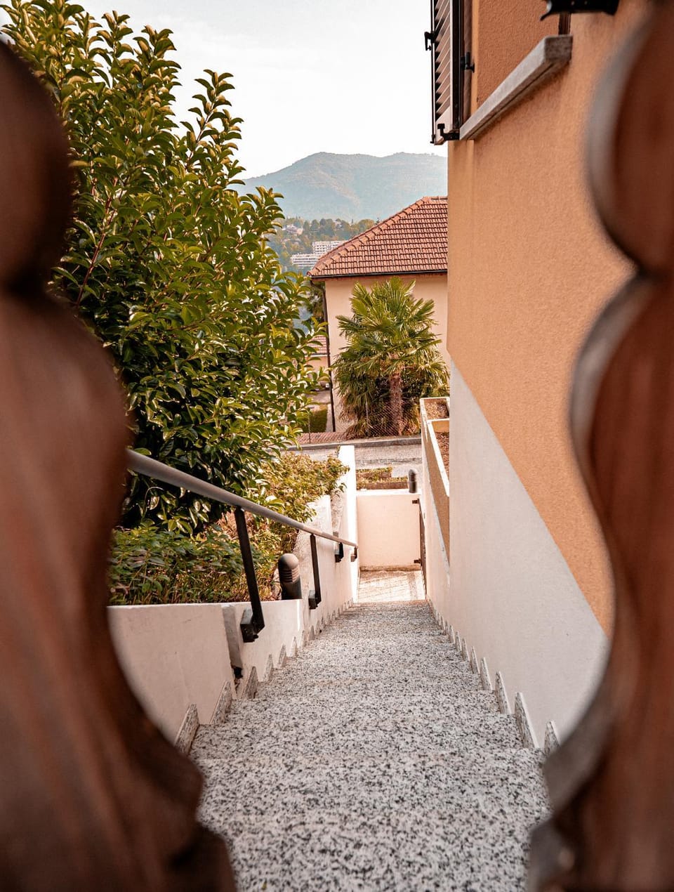 Property building, Natural landscape, Mountain view