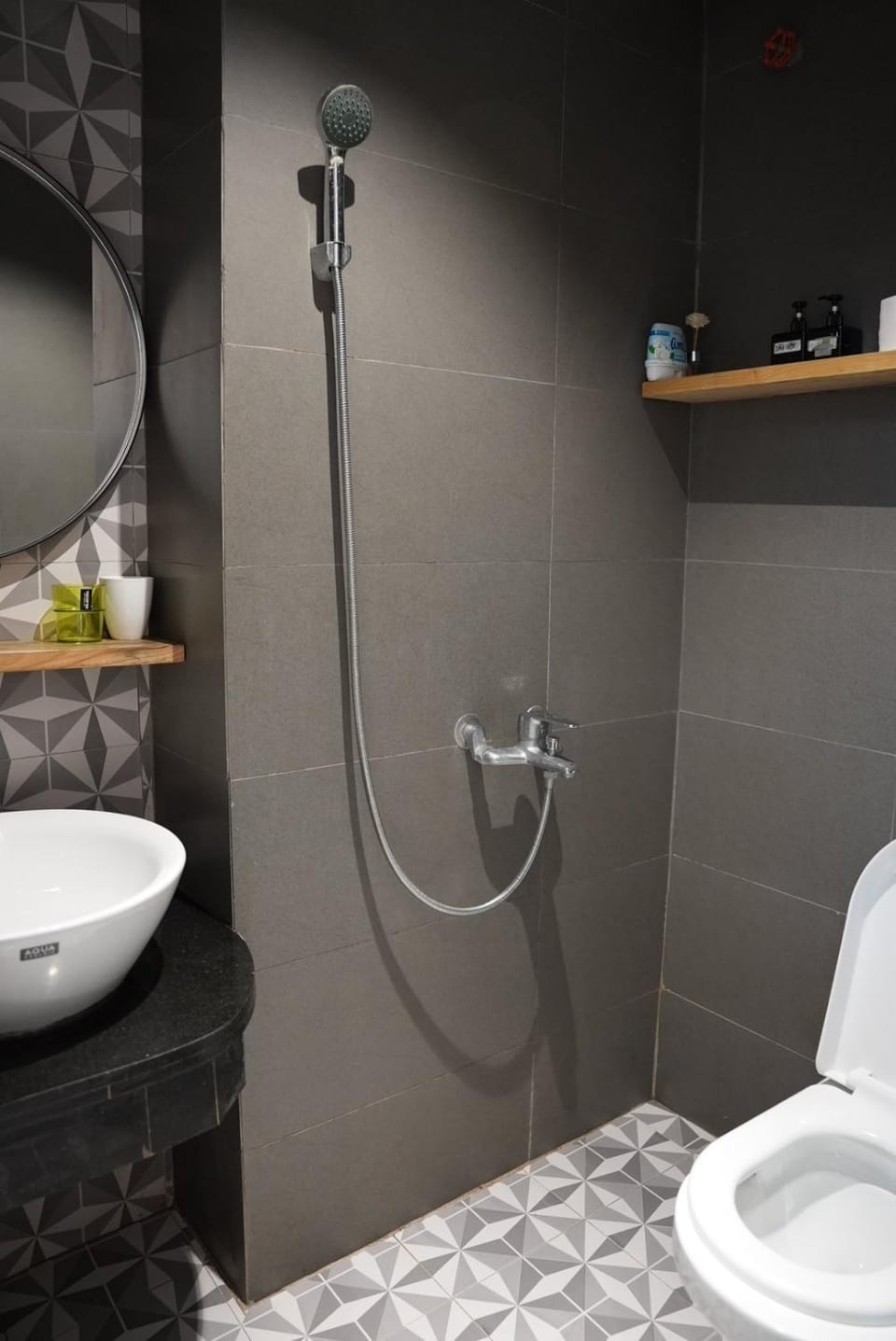 Shower, Toilet
