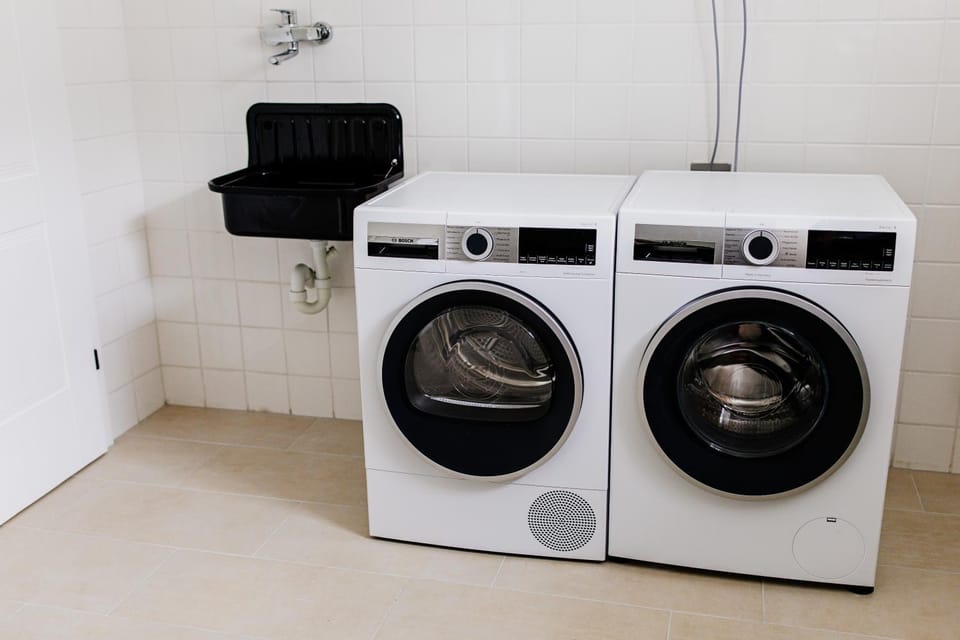 washing machine, dryer