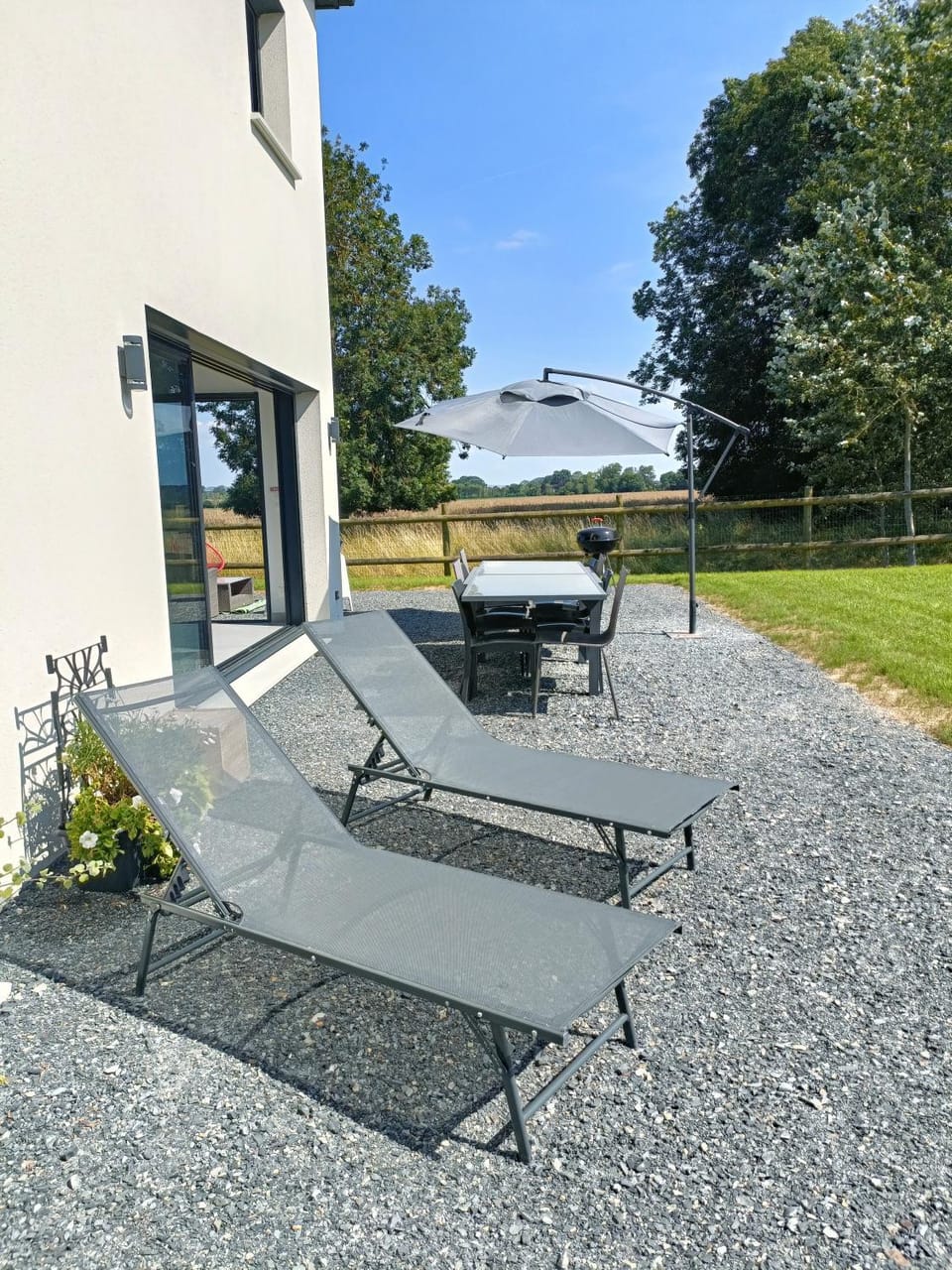 Patio, Garden, Balcony/Terrace, sunbed