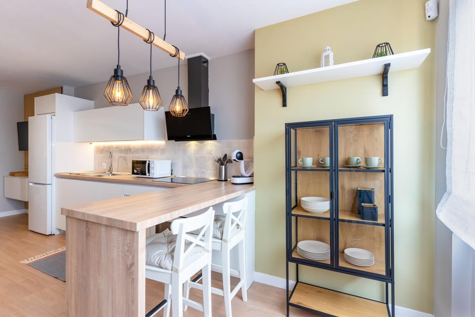 Kitchen or kitchenette, dishwasher, minibar, pet friendly, stove
