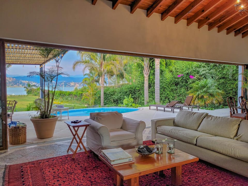 Patio, Balcony/Terrace, Lake view