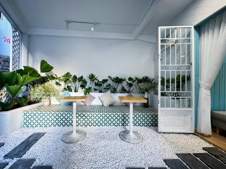 Patio, Garden, Garden, Seating area, Garden view