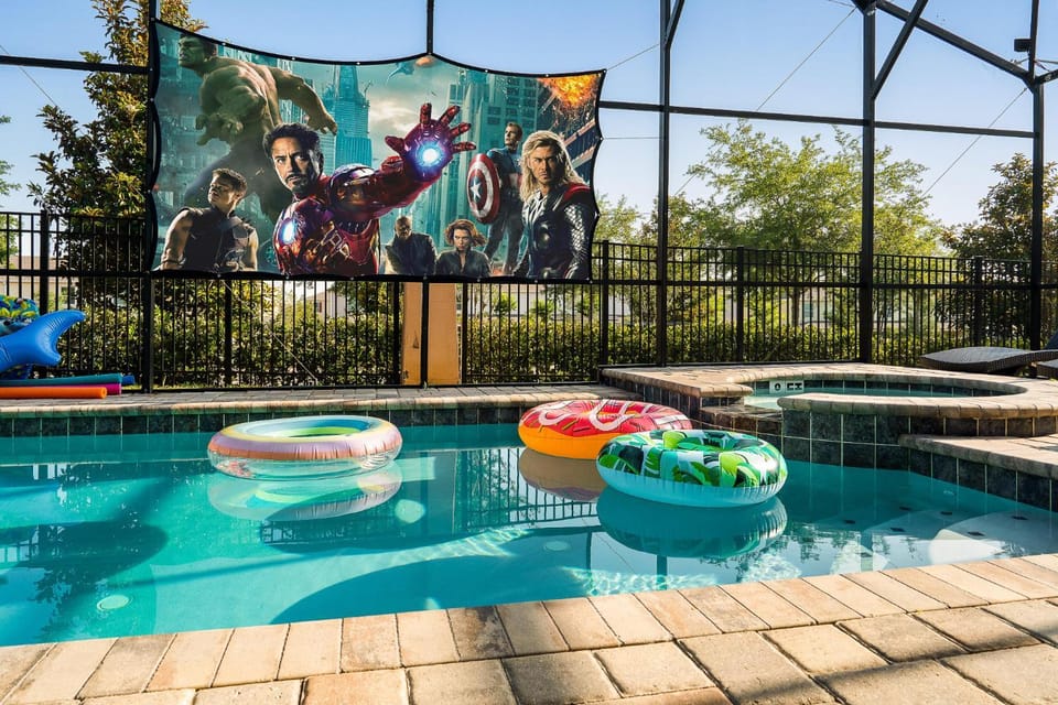 Patio, Communal lounge/ TV room, Day, Pool view, Swimming pool