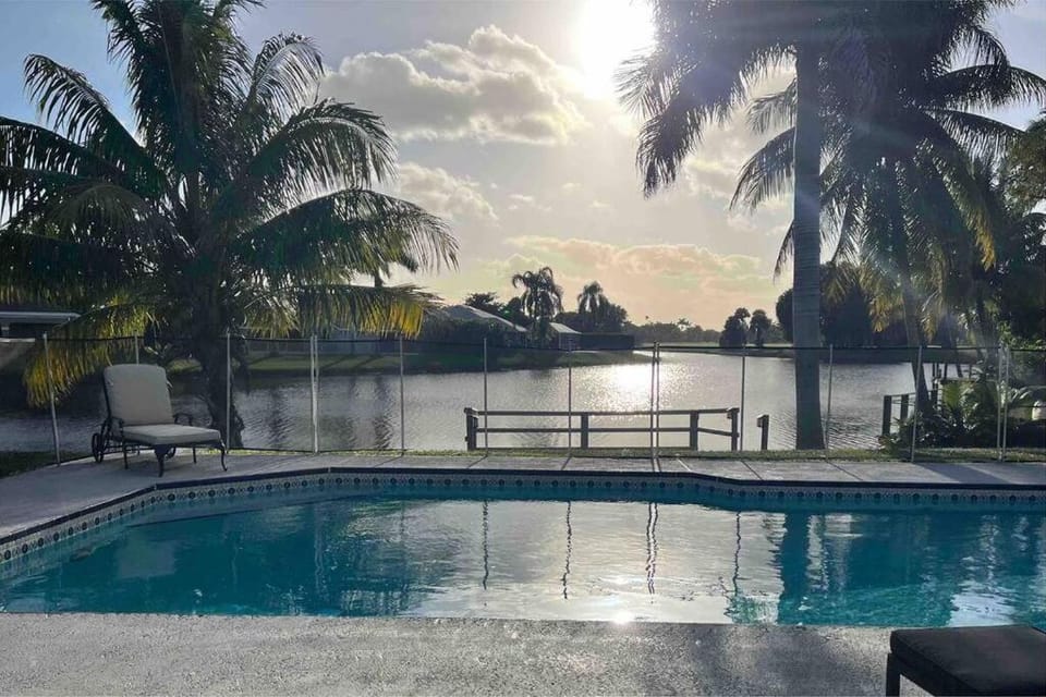 Natural landscape, Lake view, Pool view, Swimming pool