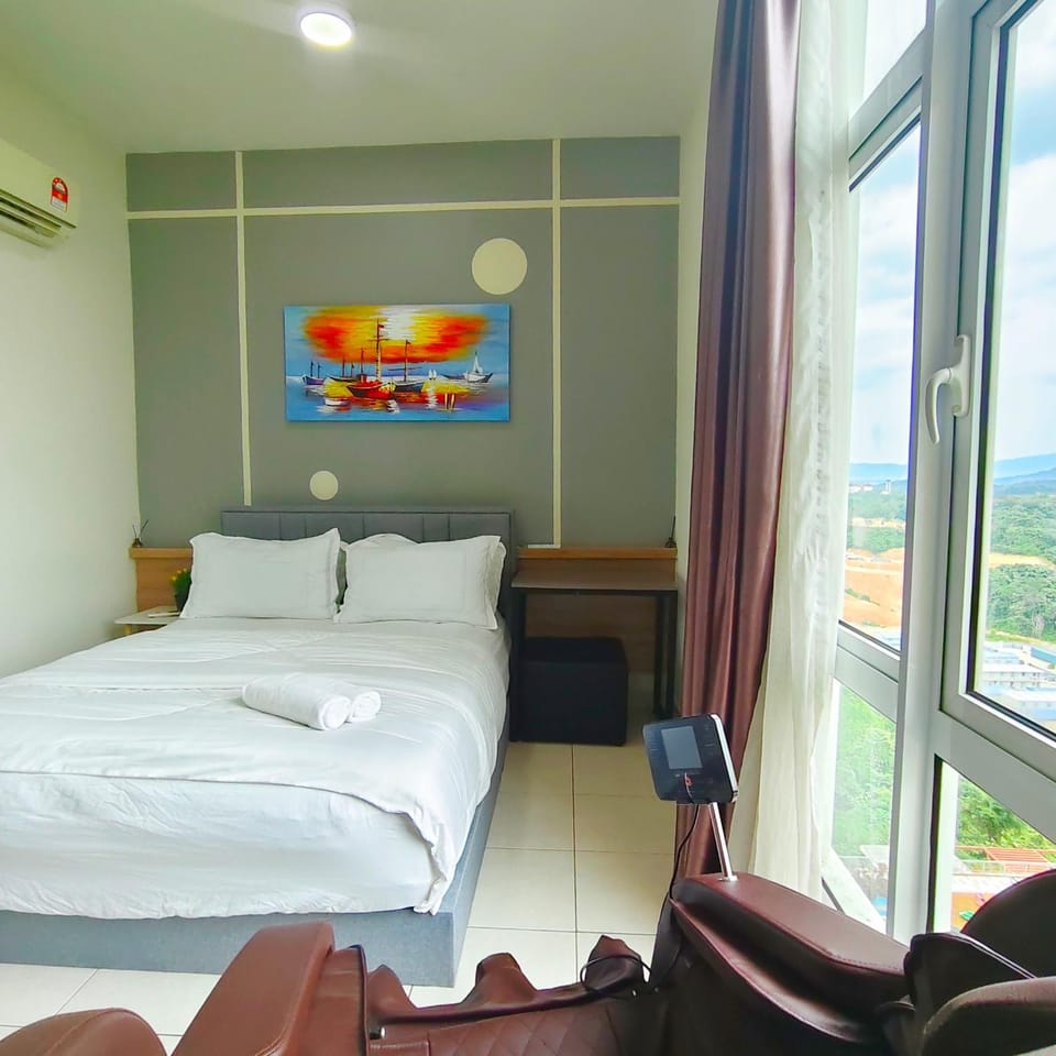 MESAHILL Studio with MASSAGE CHAIR at Nilai by D'KAY HOMES, near USIM KLIA Apartment in Negeri Sembilan, Malaysia