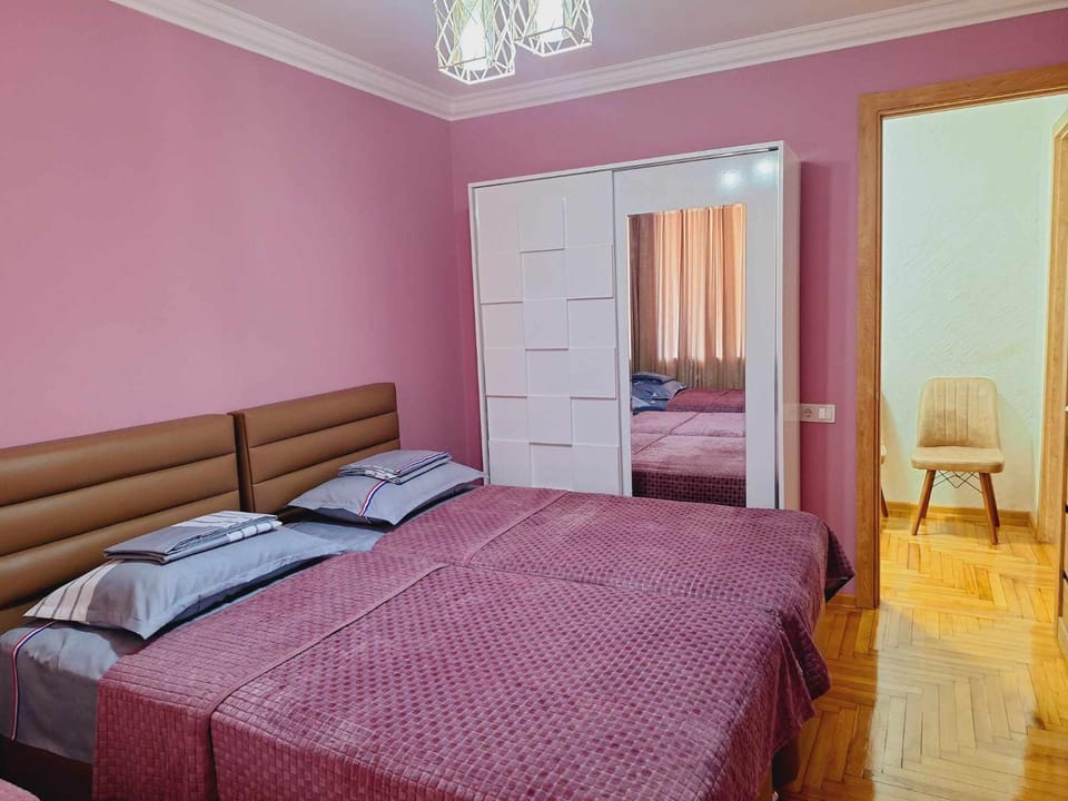 Bed, Bedroom, wardrobe