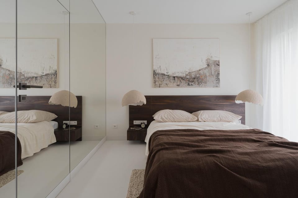 Bed, Photo of the whole room, Bedroom, wardrobe