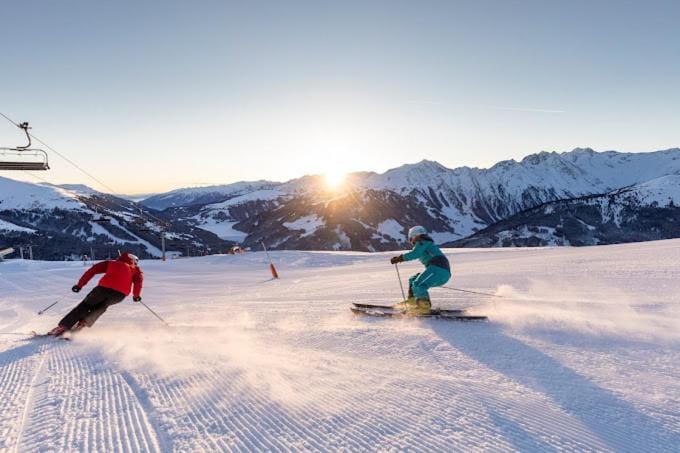 Skiing