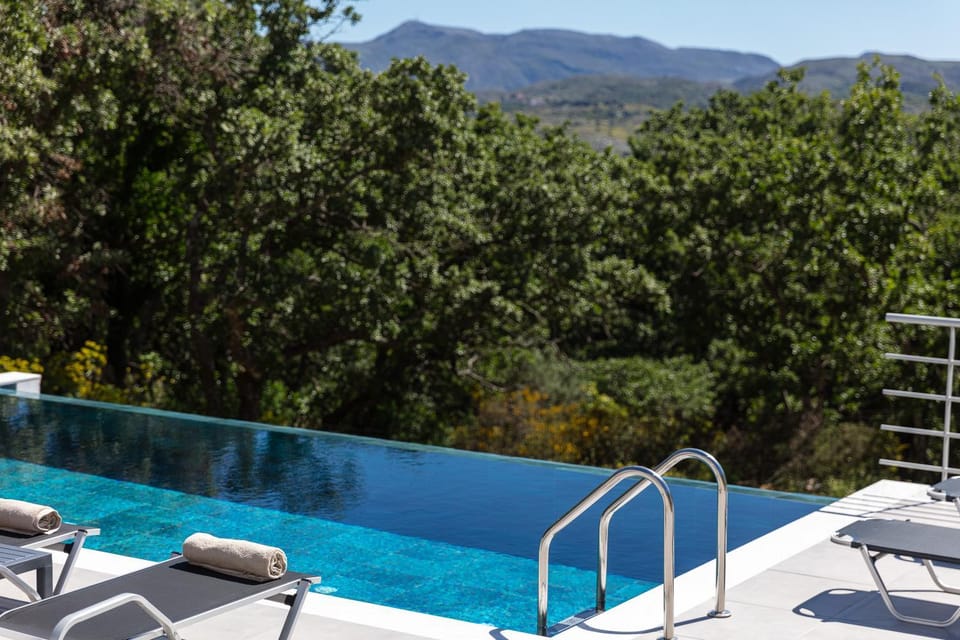 Natural landscape, Swimming pool, sunbed