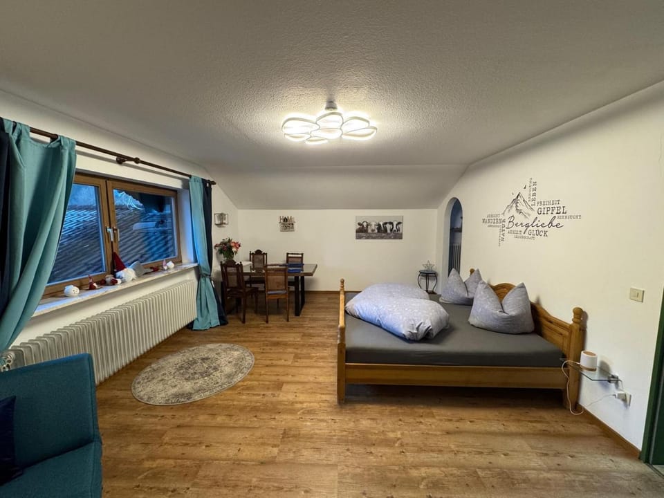 Property building, Living room, Bedroom