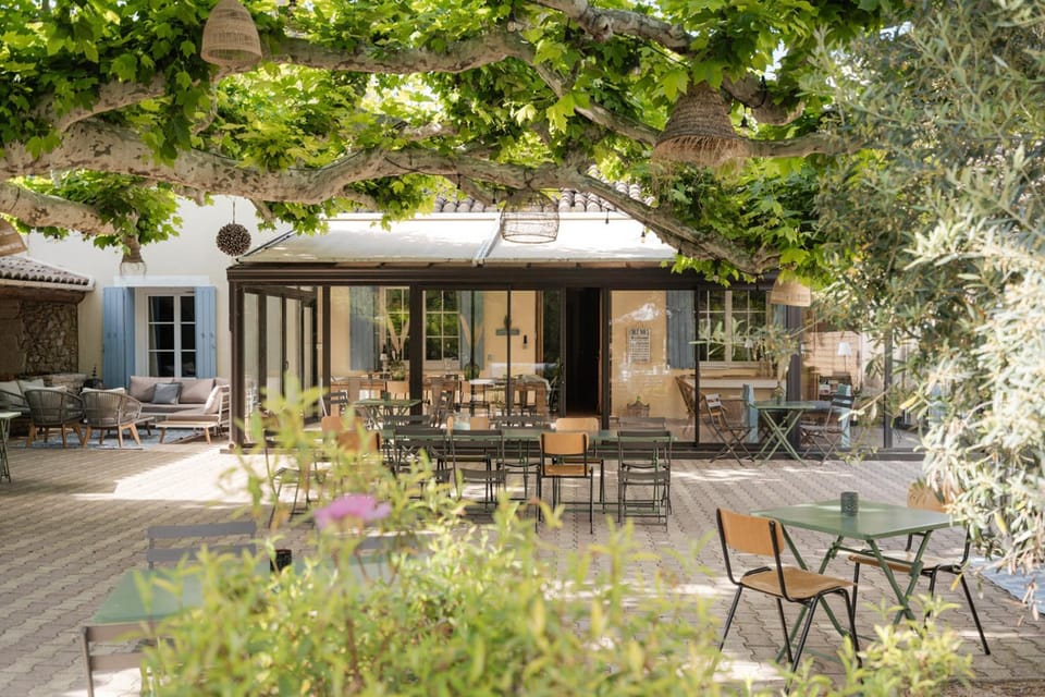 Property building, Patio