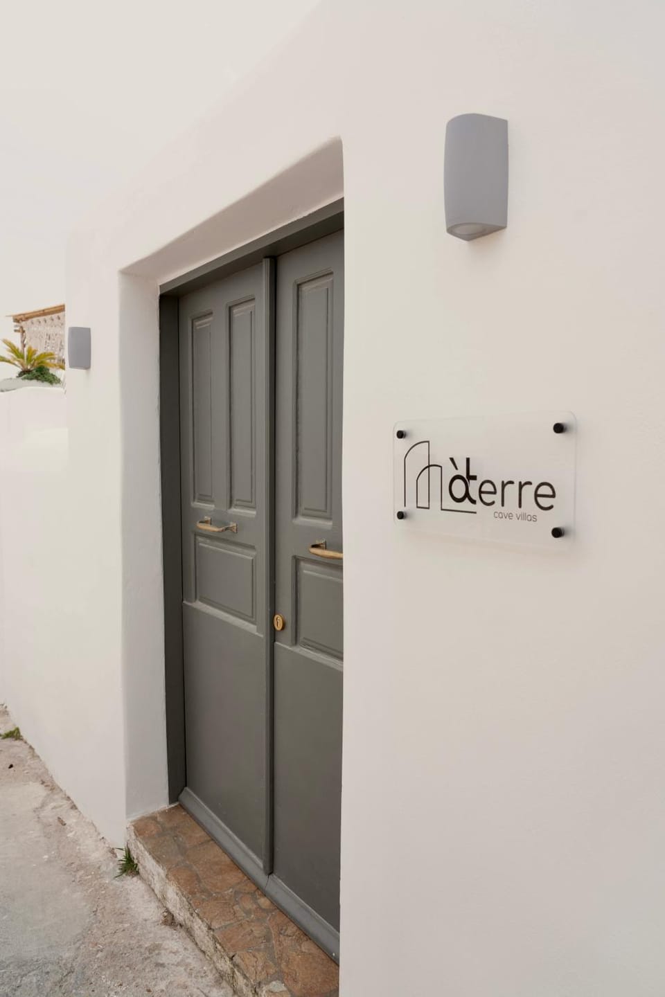 The Lava Villa by A Terre Cave Villas Villa in Thera
