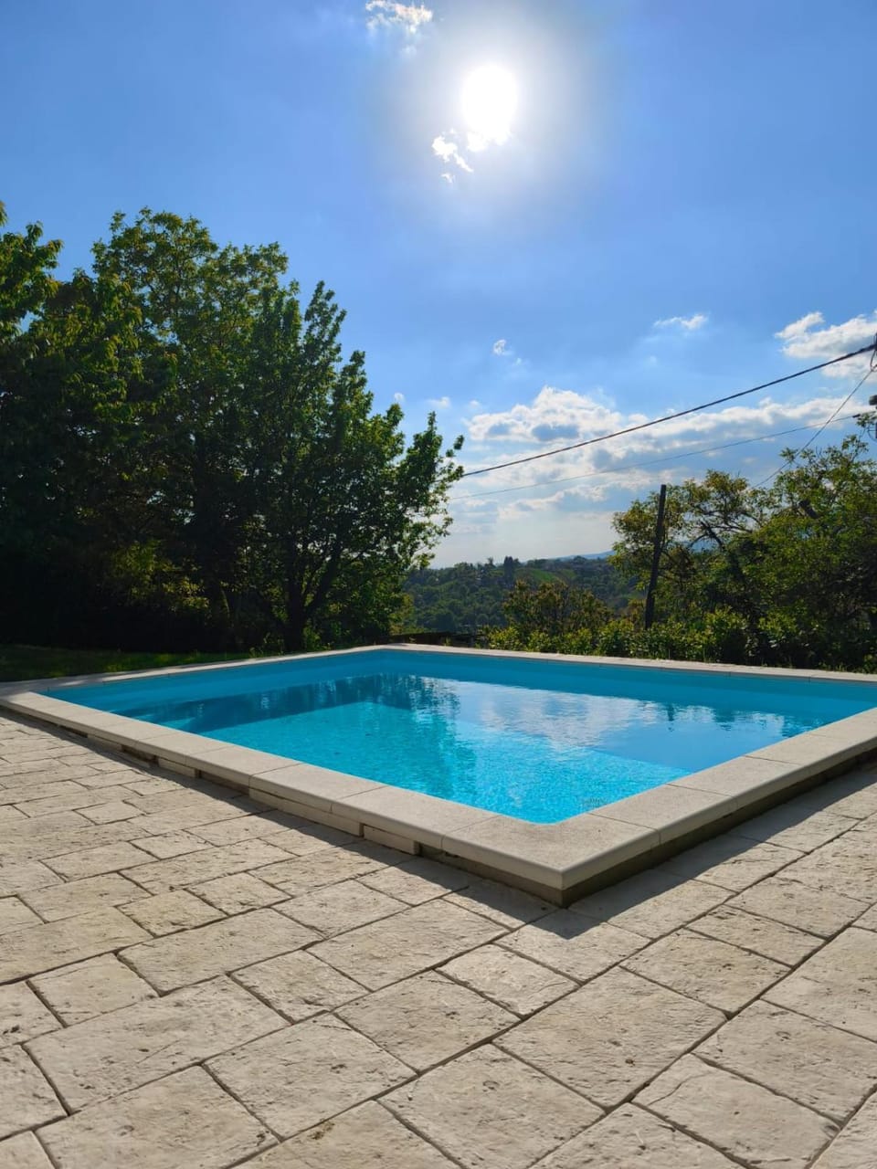 Day, Natural landscape, Pool view, Swimming pool, sunbed