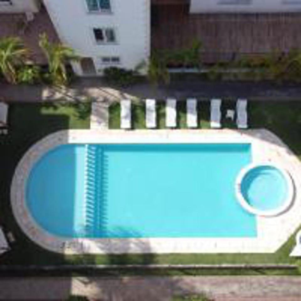 Property building, Day, Garden, Garden view, Pool view, Swimming pool, sunbed