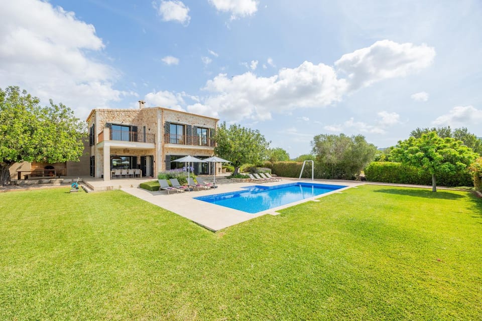 Property building, Living room, Swimming pool