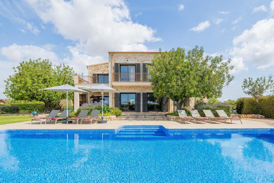 Property building, Living room, Swimming pool