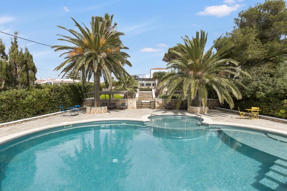 Property building, Living room, Swimming pool