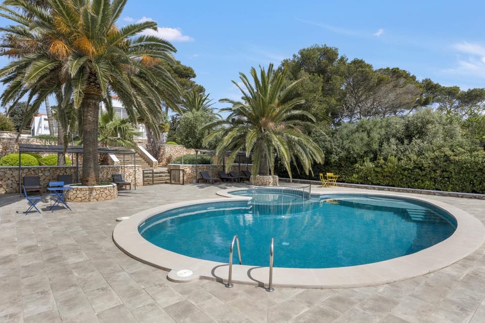Property building, Living room, Swimming pool