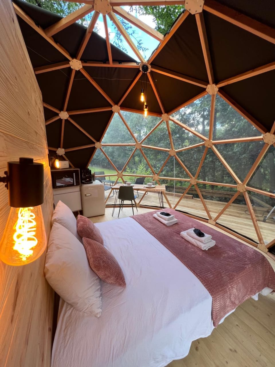 Dôme l'Escapade Insolite Luxury tent in Vosges