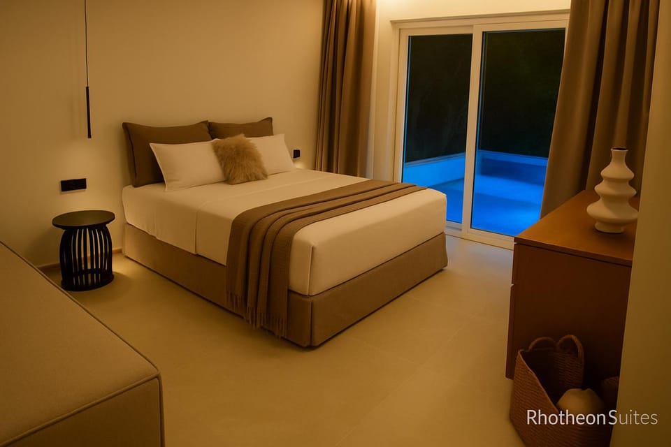 Rhotheon Suites in Ialysos Rhodes - private pool in selected rooms Apartment in Ialysos