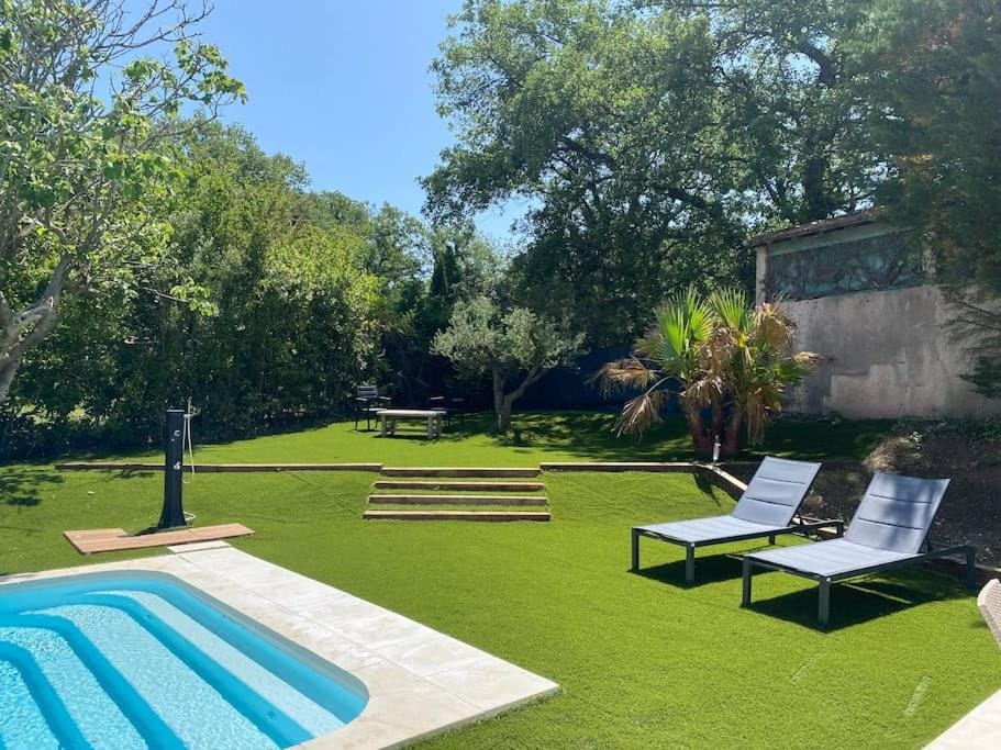 Belle maison 4* Clim Piscine Wifi Villa in Gassin