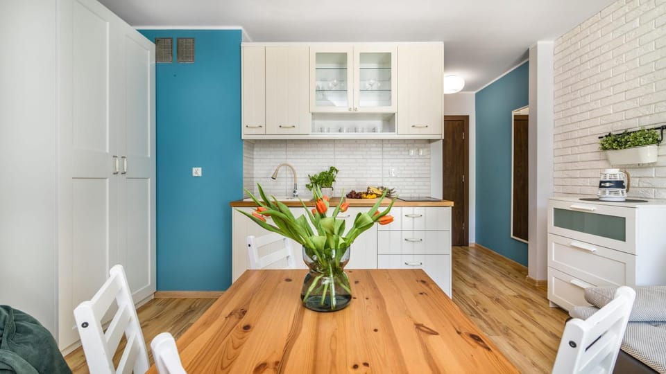 Kitchen or kitchenette, Dining area, stove