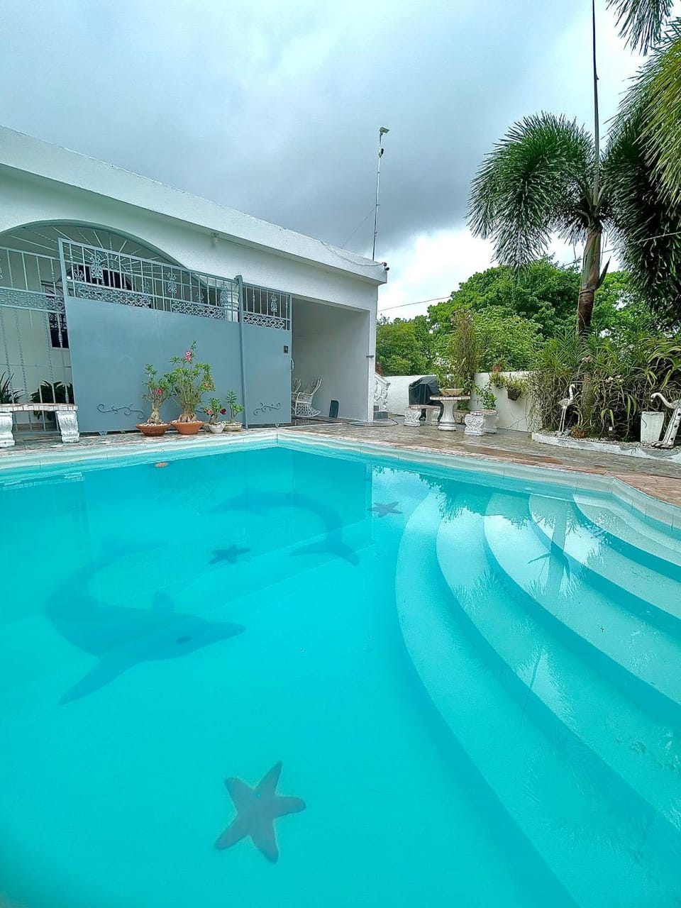 Casa Tipo Villa, Piscina, Playas De RSJ a 4 min Villa in María Trinidad Sánchez Province