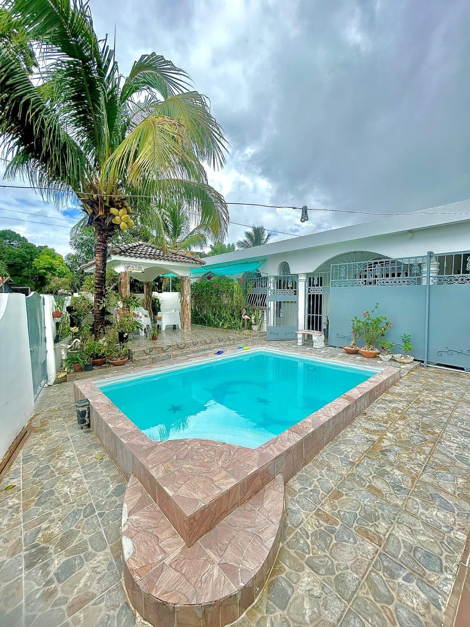 Casa Tipo Villa, Piscina, Playas De RSJ a 4 min Villa in María Trinidad Sánchez Province
