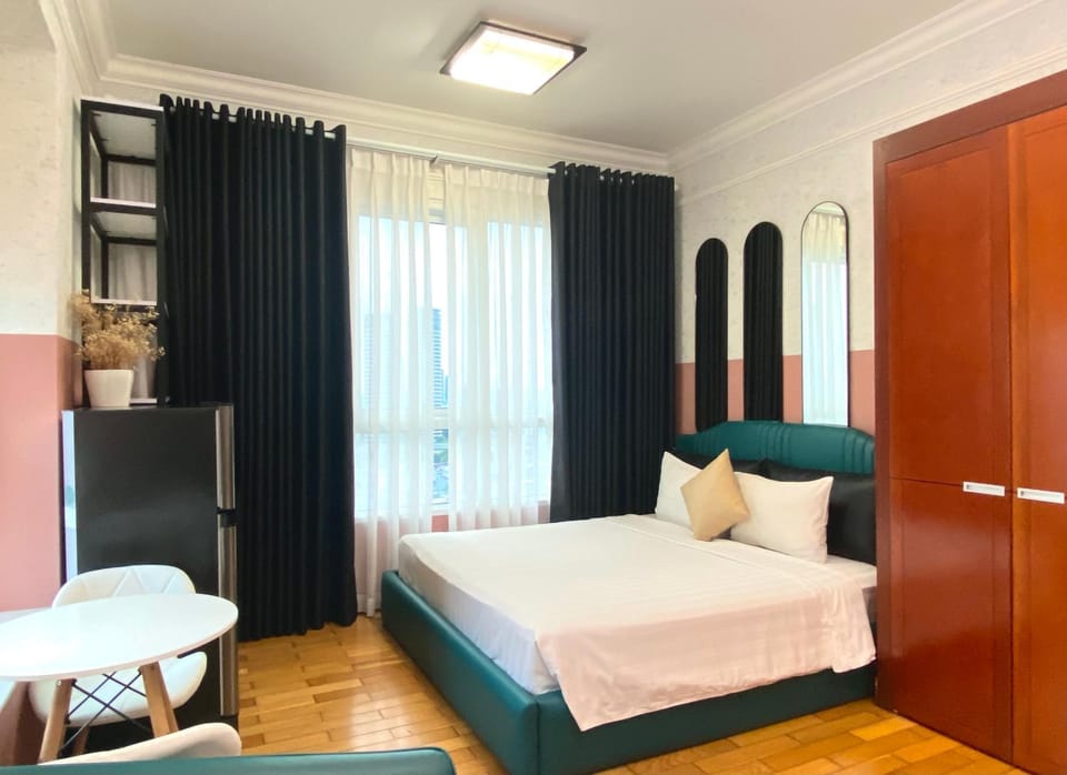 Bed, Photo of the whole room, Bedroom, wardrobe
