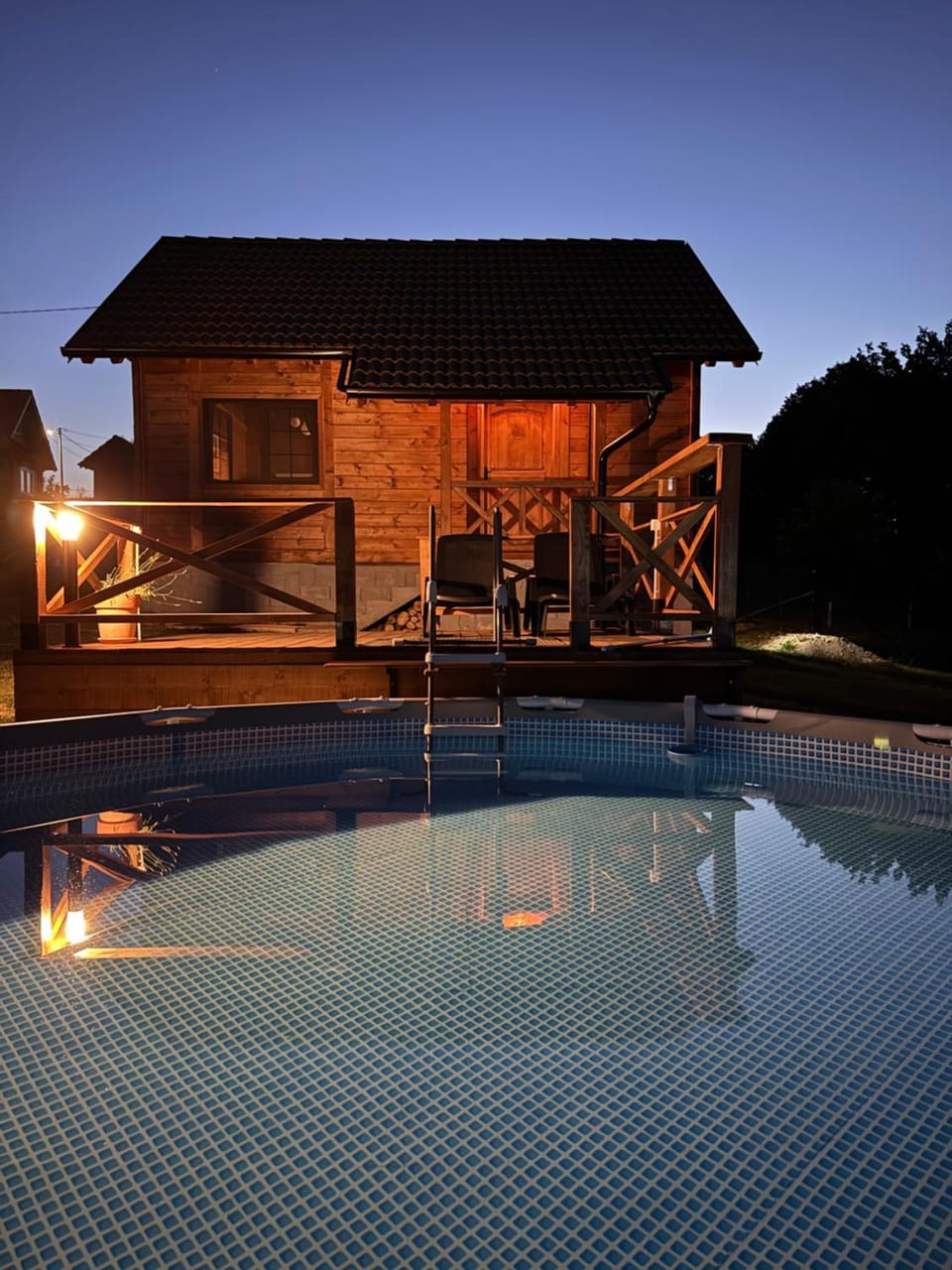 Brvnara Beli House in Serbia
