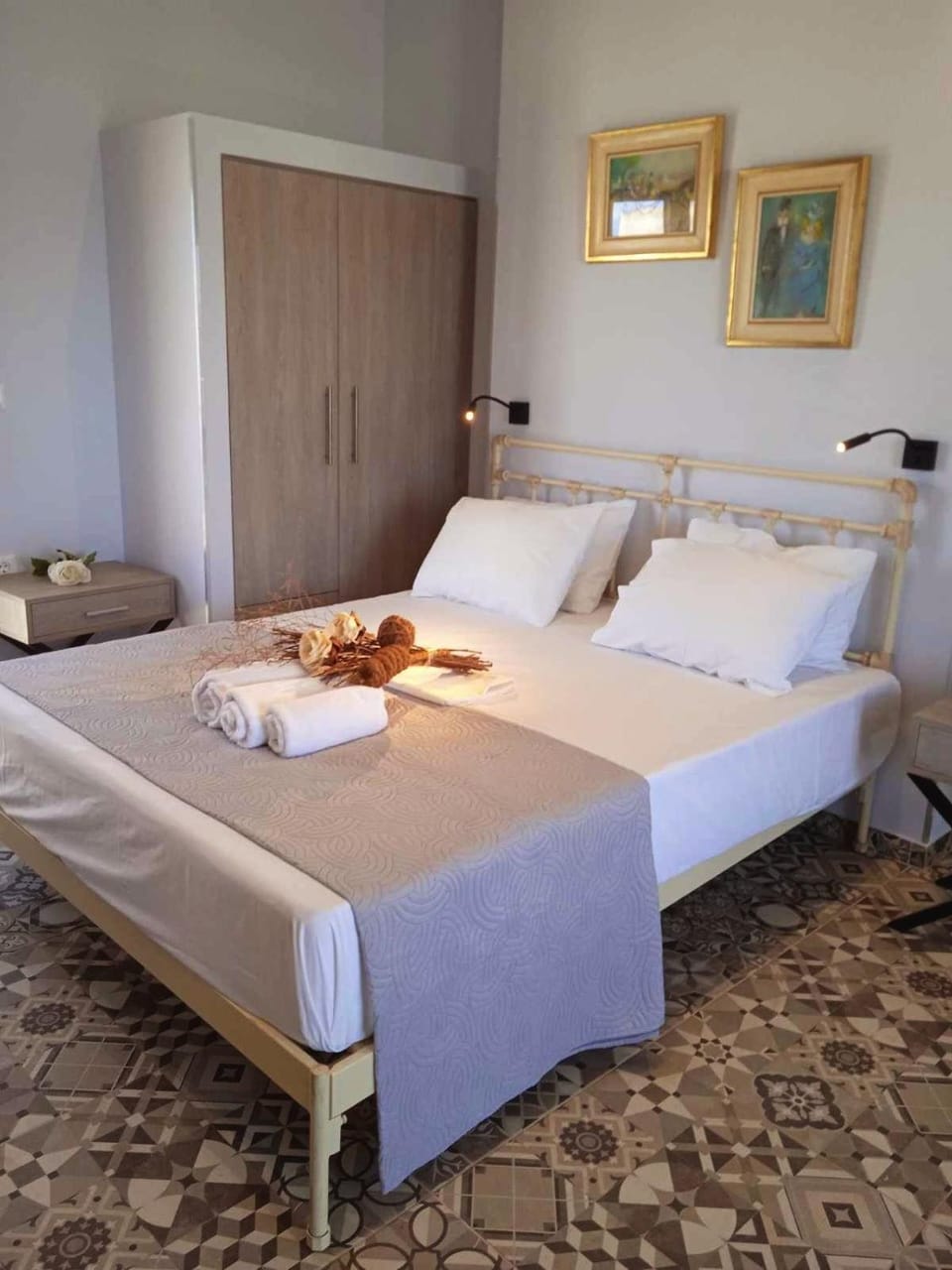 Bed, Bedroom, wardrobe