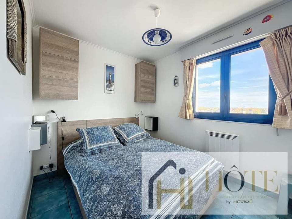 Vue Capitainerie , Charme & Confort en Bord de Mer Apartment in Bray-Dunes