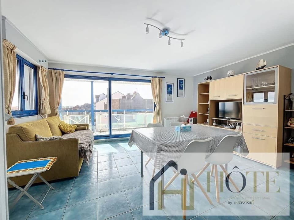 Vue Capitainerie , Charme & Confort en Bord de Mer Apartment in Bray-Dunes