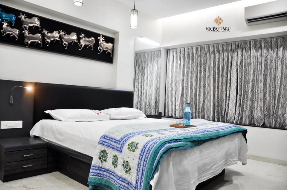 Bedroom, air conditioner