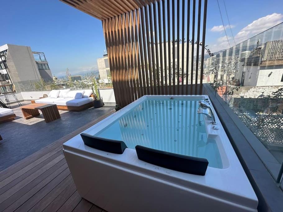 Day, Hot Tub, View (from property/room), Balcony/Terrace